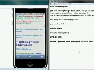 5.1.1 iphone 4 turkce siri !! presented by MrMasteR