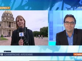 Paris : Hommage à Robert Galley aux Invalides