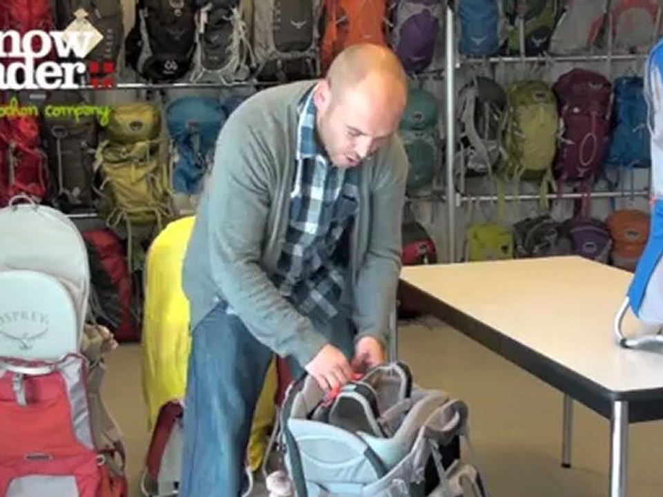 Snowleader présente le porte-bébé Osprey Poco Plus