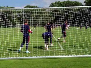 Προπόνηση τερματοφυλάκων Ρωσίας