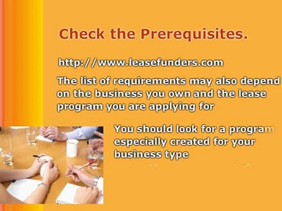 Equipment Lease Tips for a First Time Lessee