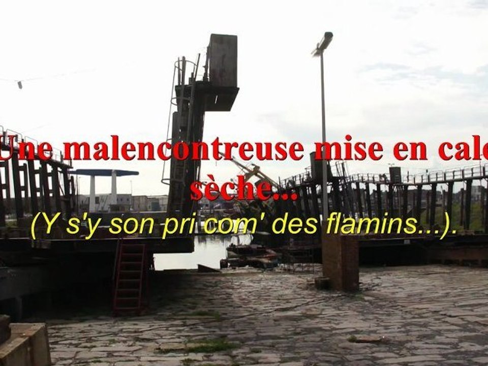 Une malencontreuse mise en cale sèche...