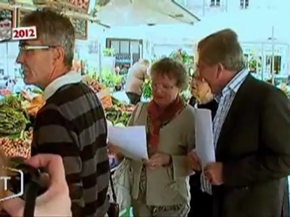 Législatives : H. Fourage et J. Sarlot en campagne (Vendée)