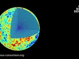 DEUS Full Universe Run - Dark matter distribution in redshift space