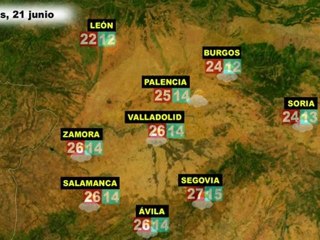 El tiempo en España por CCAA, martes 19, miércoles 20 y jueves 21 de junio