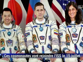 Les futurs cosmonautes de l'ISS passent des examens