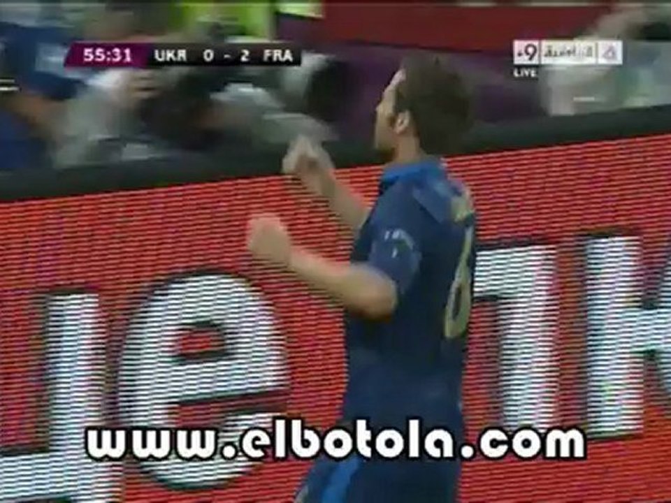 هدف فرنسا التاني ضد أوكرانيا