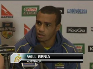 Australie - Genia : "Les Gallois vont être meilleurs"