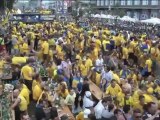 Kiev invasa dai tifosi inglesi e svedesi