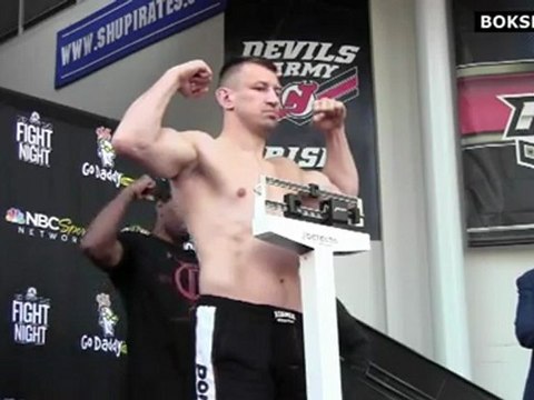 Adamek - Chambers: Ważenie przed walką w Newark