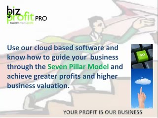 Seven Pillars To  Profit Model