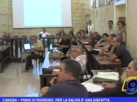 Canosa | Piano di riordino, per la Salvia è una disfatta