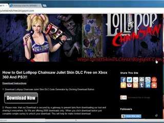 Lollipop Chainsaw Juliet Skin DLC Codes - Free!!