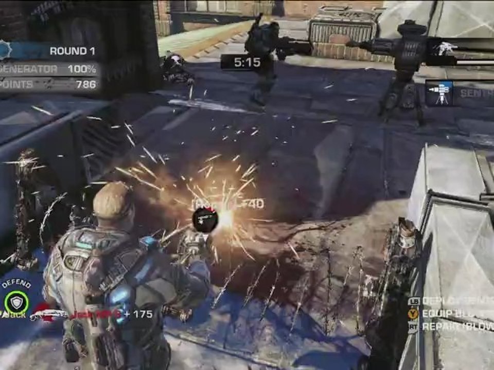 GEARS OF WAR: JUDGMENT Over Run B-roll Footage