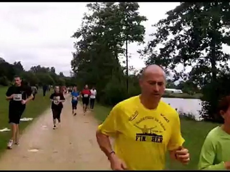 ELLE et LUI  2012 Étangs d'Apigné RENNES Course en Couples avec mario et son petit vélo