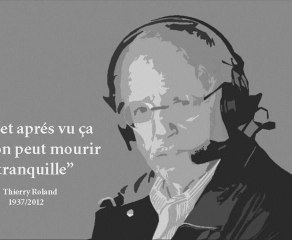 Thierry Roland est Mort Hommage d'un sportif sur canapé