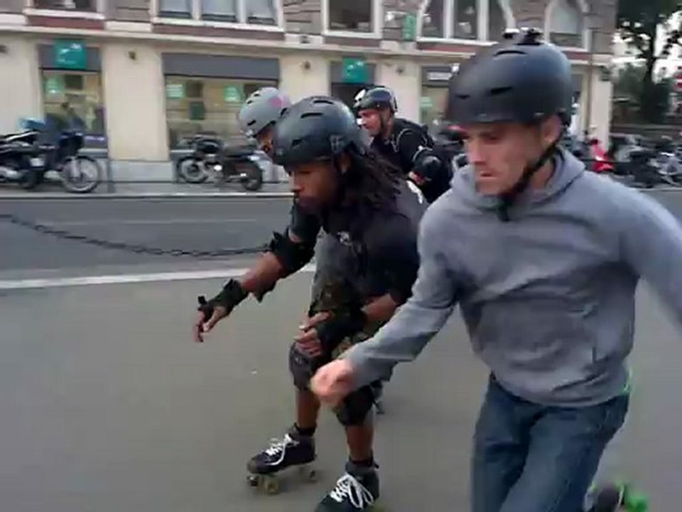 Roller Derby Panam Squad Juin 2012 entrainement