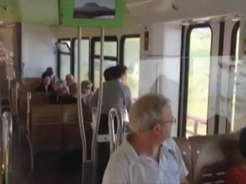 A bord du Panoramique des Dômes