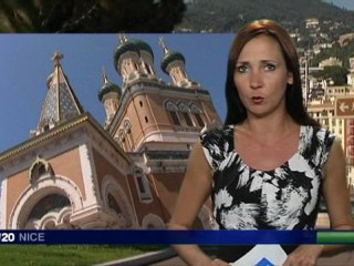 Nice : Réouverture eglise russe