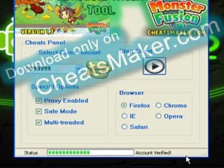 Monster Fusion Hack Tool 2012