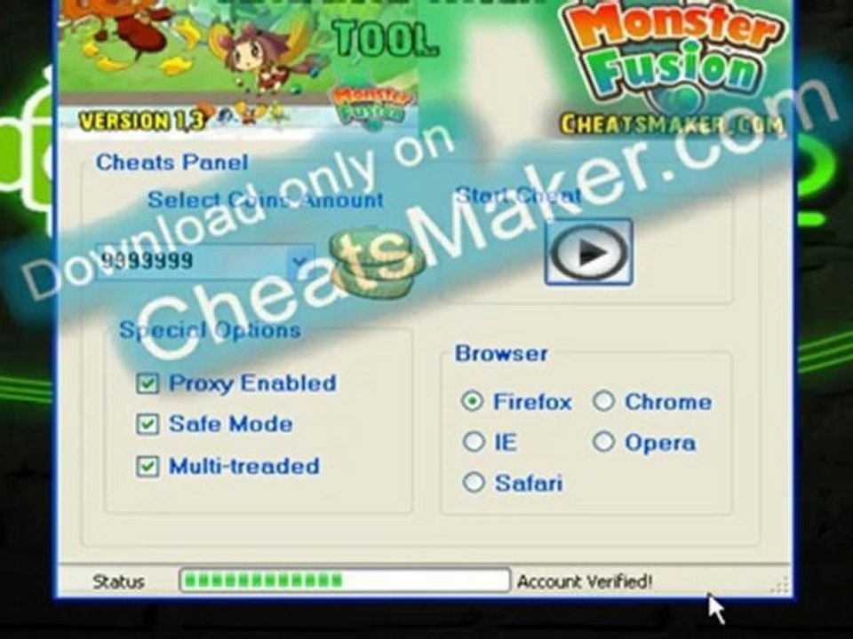Monster Fusion Hack Tool 2012