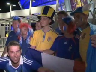Le reazioni dei tifosi dopo Ucraina-Francia