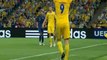 الشوط الأول من مباراة أوكرانيا 0-2 فرنسا - تعليق عصام الشوالي - MediaMasr.Tv