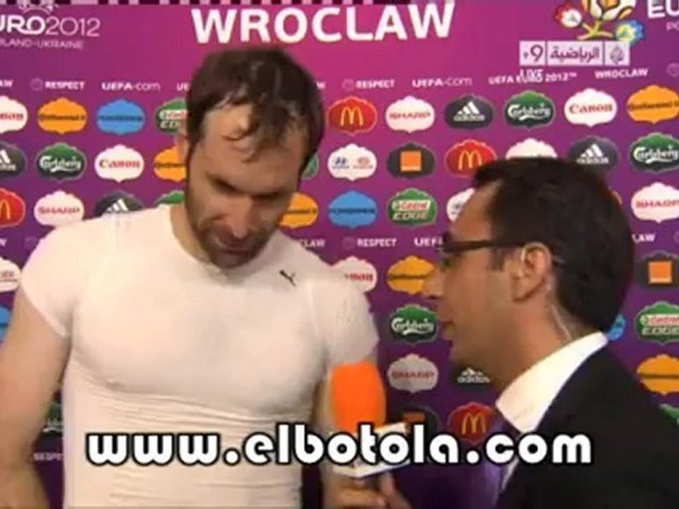 تصريح الحارس تشيك بعد التأهل
