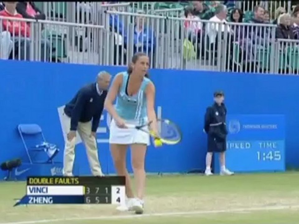 Birmingham: Zheng im Finale