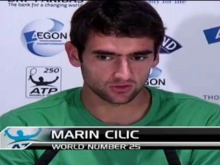 Cilic: "Fiducioso per la finale e per Wimbledon"