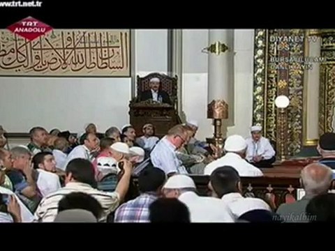 6 İlahiler Kaside Mirac Bursa Ulu Cami 2012 Diyanettv
