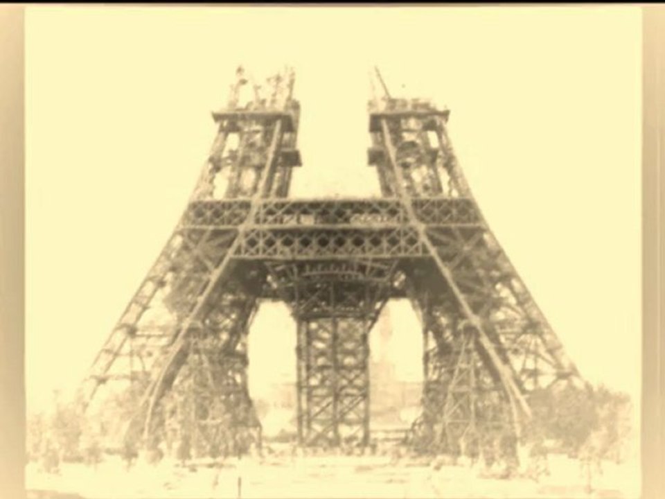 La construction de la tour Eiffel