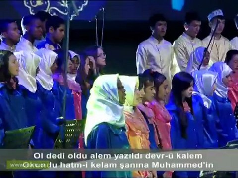 6 Uyan ey gözlerim Dünya korosu MİRAC NAAT GECESİ 2012 STV