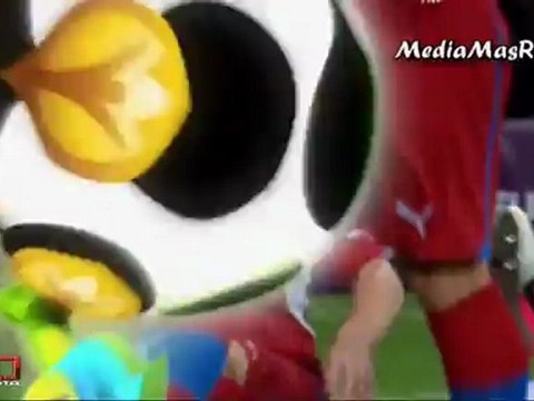 الشوط الثاني من مباراة التشيك 1-0 بولندا - تعليق عصام الشوالي