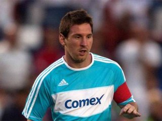 Même en vacances, Messi marque des buts !