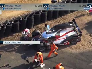 24 h du Mans 2012 : Romain Dumas Crash
