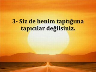 Elmalı Hamdi Mealli Kafirun Suresi