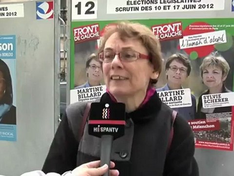 La primera vuelta de elecciones legislativas en Francia(100612)