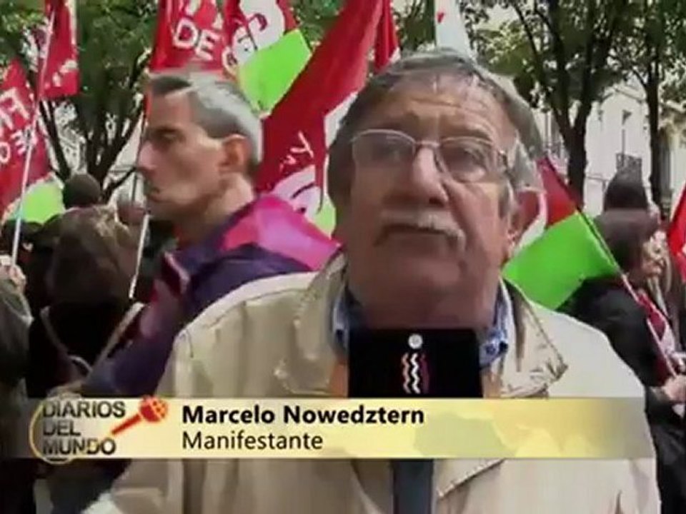 Los ciudadanos se movilizan para apoyar a Grecia y España(150612)
