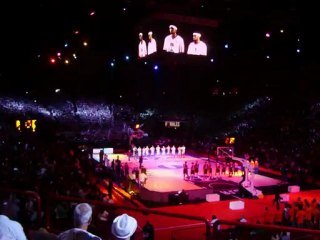 Mise en lumière : Match de PRO A BERCY 2012