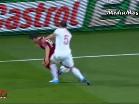 الشوط الاول من مباراة التشيك 1-0 بولندا - تعليق عصام الشوالي