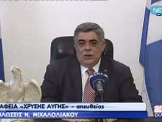 ΔΗΛΩΣΕΙΣ ΝΙΚΟΥ ΜΙΧΑΛΟΛΙΑΚΟΥ