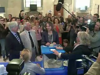 Législatives: participation en baisse à 17H00