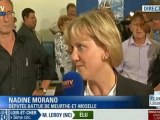 Réaction de Nadine Morano - Législatives 2012