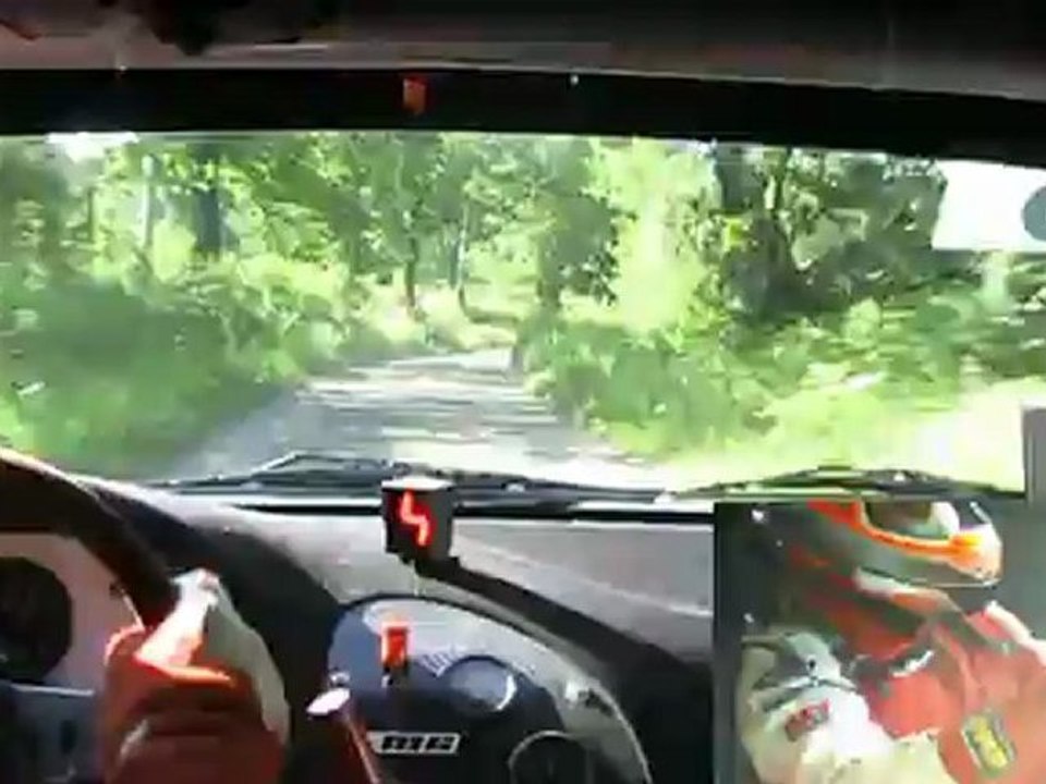 Rallye des 3 Châteaux 2012 - 6ème temps Scratch - Es1 Teyssieu - Lamouret / Delpech