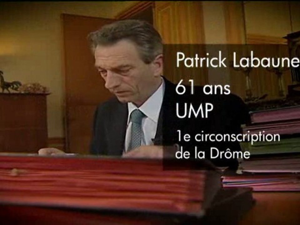 Patrick Labaune - député UMP - 1ère circo de la Drôme