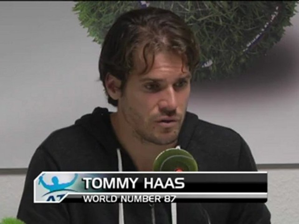 Beating Federer is special - Haas
