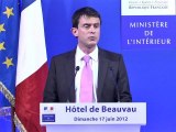 Intervention de Manuel Valls pour le second tour des élections législatives 2012
