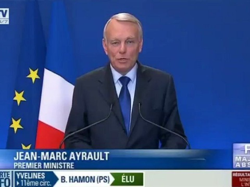 Réaction de Jean-Marc Ayrault - Législatives 2012