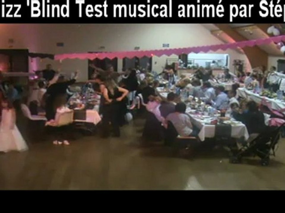 Animation jeux Quizz,  Blind Test